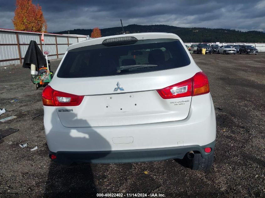 2014 Mitsubishi Outlander Sport Es VIN: 4A4AP3AU3EE027408 Lot: 40822402