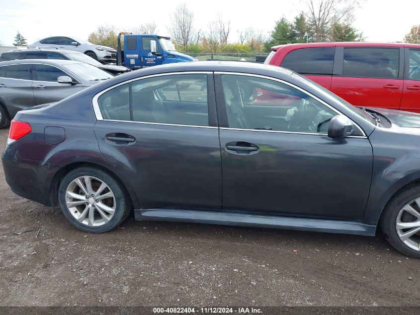 2013 Subaru Legacy 2.5I Premium VIN: 4S3BMCG6XD3040082 Lot: 40822404