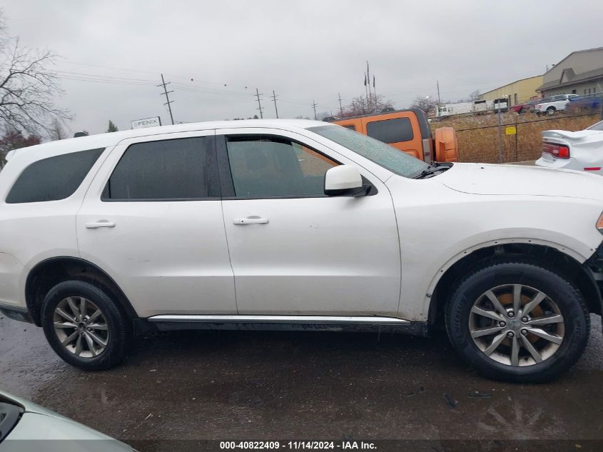 2017 Dodge Durango Sxt Awd VIN: 1C4RDJAG8HC848232 Lot: 40822409