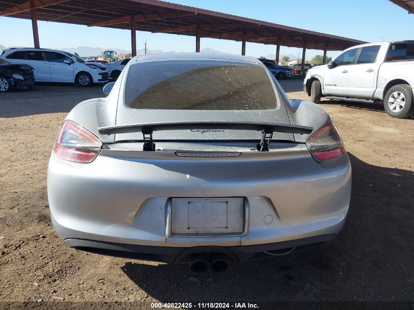 2014 Porsche Cayman VIN: WP0AA2A8XEK174624 Lot: 40822425