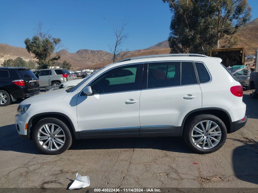 2015 VOLKSWAGEN TIGUAN SEL - WVGAV7AX1FW520946