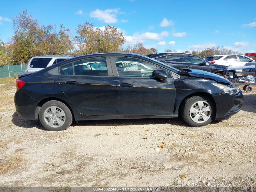 2016 Chevrolet Cruze Ls Auto VIN: 1G1BC5SM1G7231626 Lot: 40822443