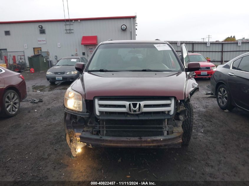 2007 Honda Pilot Ex VIN: 2HKYF184X7H502865 Lot: 40822457