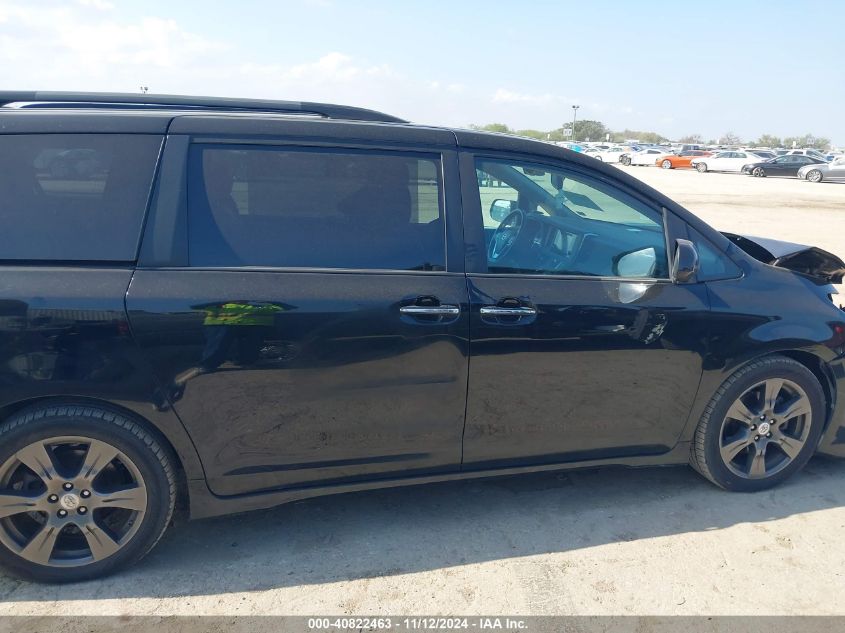 2017 Toyota Sienna Se VIN: 5TDXZ3DC8HS881260 Lot: 40822463