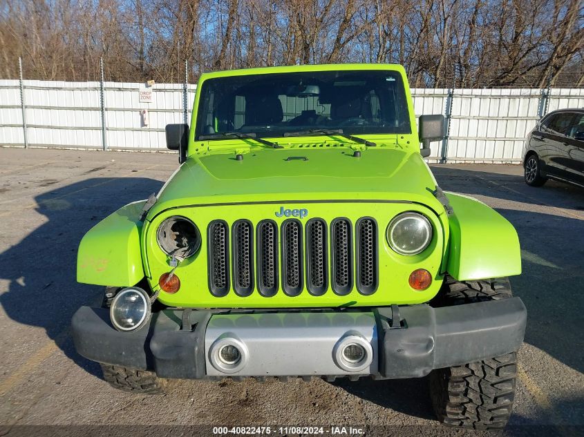 2013 Jeep Wrangler Unlimited Sahara VIN: 1C4BJWEG8DL545611 Lot: 40822475