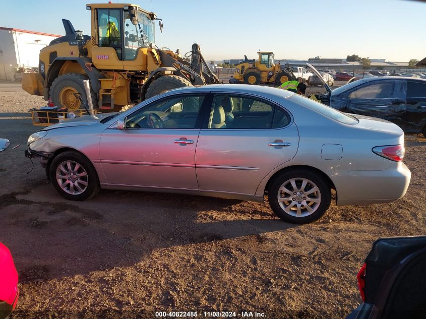 2004 Lexus Es 330 VIN: JTHBA30G345040567 Lot: 40822485