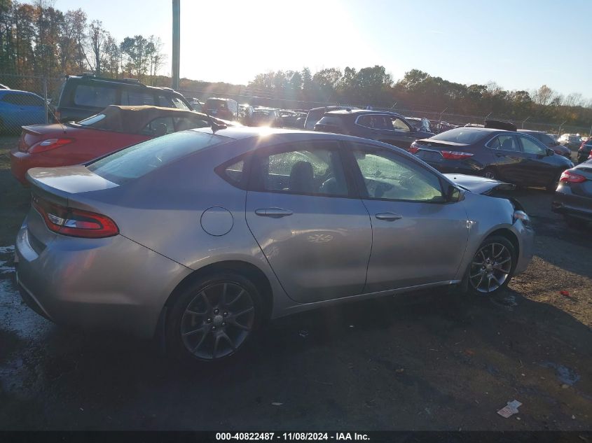 2015 Dodge Dart Se VIN: 1C3CDFAA7FD410831 Lot: 40822487