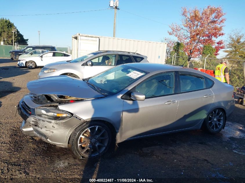 2015 Dodge Dart Se VIN: 1C3CDFAA7FD410831 Lot: 40822487