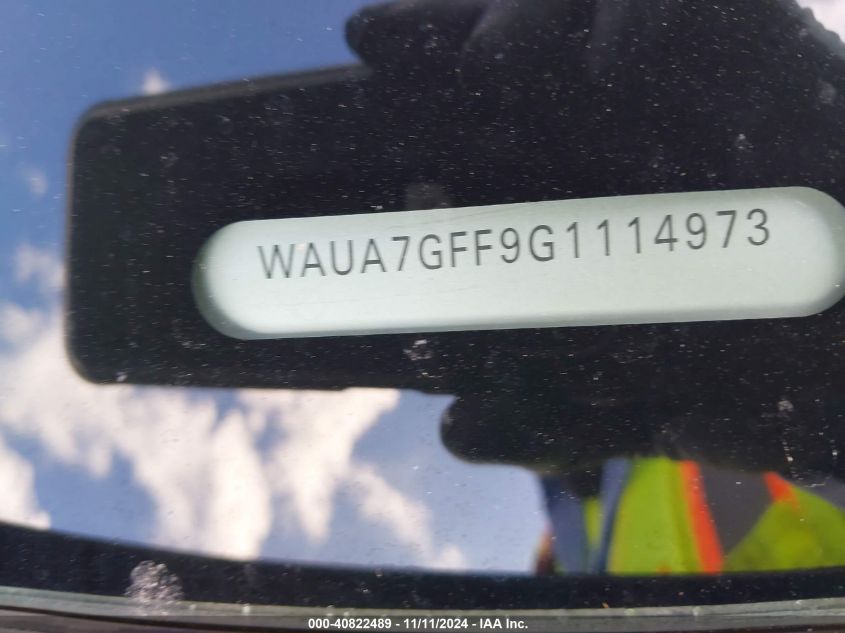 2016 AUDI A3 1.8T PREMIUM - WAUA7GFF9G1114973