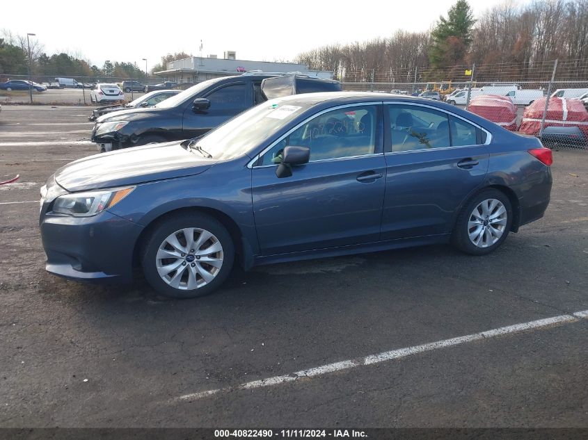 2016 Subaru Legacy 2.5I Premium VIN: 4S3BNAC67G3027463 Lot: 40822490