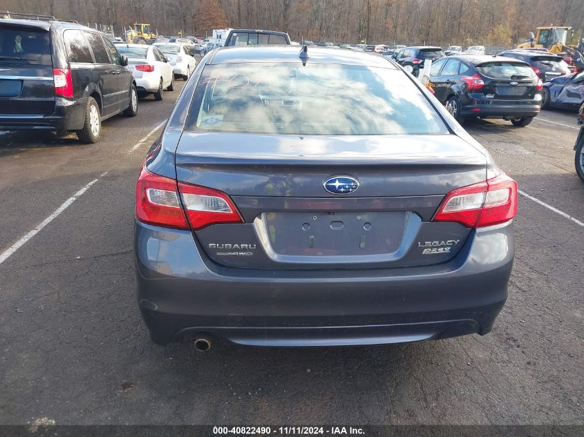 2016 Subaru Legacy 2.5I Premium VIN: 4S3BNAC67G3027463 Lot: 40822490