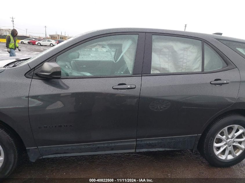 2019 Chevrolet Equinox Ls VIN: 2GNAXHEV7K6137148 Lot: 40822508