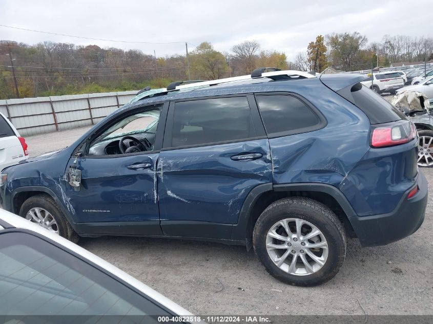 2021 Jeep Cherokee Latitude Fwd VIN: 1C4PJLCB2MD120228 Lot: 40822518