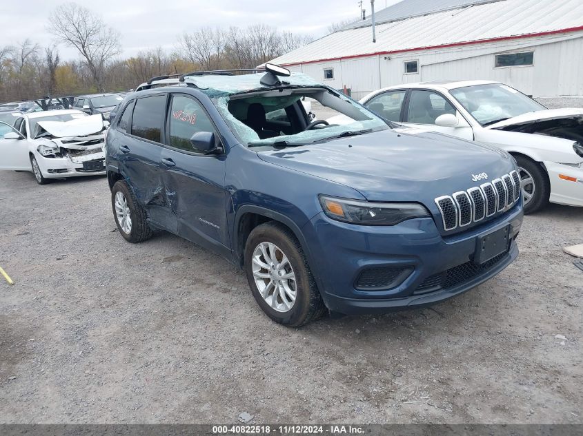 2021 Jeep Cherokee Latitude Fwd VIN: 1C4PJLCB2MD120228 Lot: 40822518