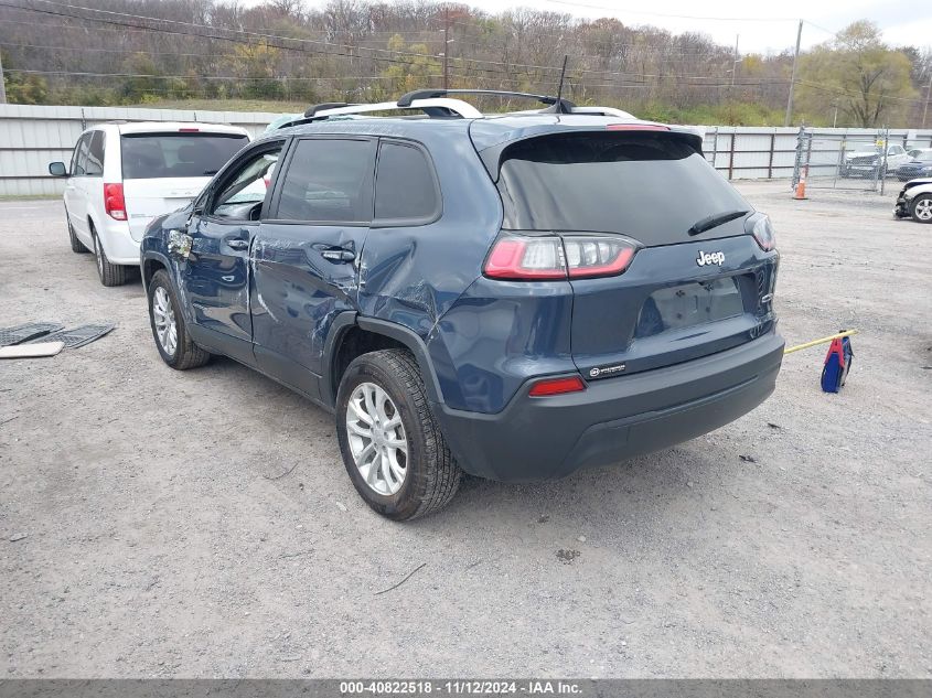 2021 Jeep Cherokee Latitude Fwd VIN: 1C4PJLCB2MD120228 Lot: 40822518