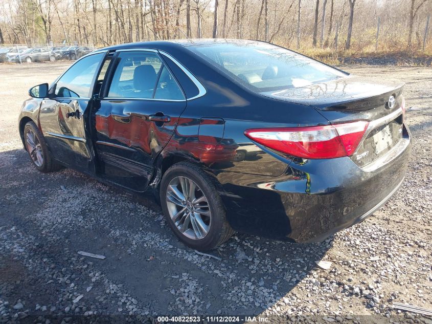 2015 Toyota Camry Se VIN: 4T1BF1FK4FU474178 Lot: 40822523