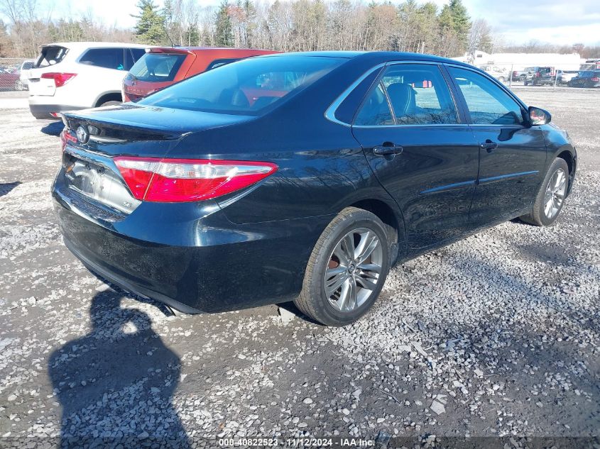 2015 Toyota Camry Se VIN: 4T1BF1FK4FU474178 Lot: 40822523