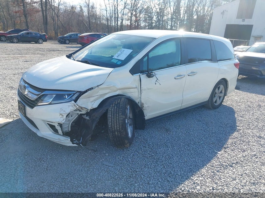 VIN 5FNRL6H54KB121300 2019 HONDA ODYSSEY EX
