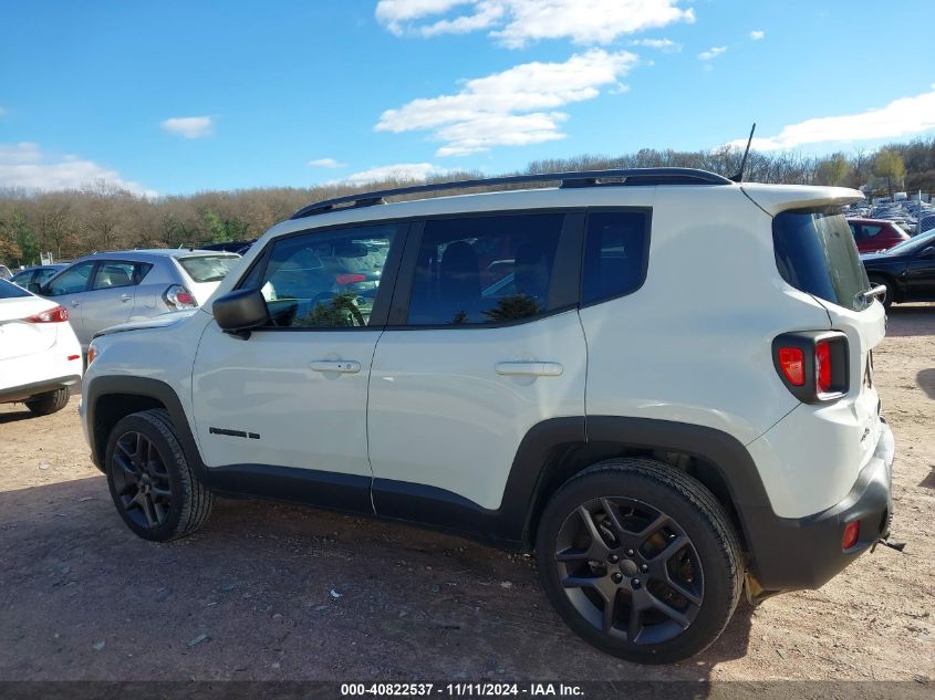 2021 Jeep Renegade 80Th Anniversary 4X4 VIN: ZACNJDBB9MPM74096 Lot: 40822537