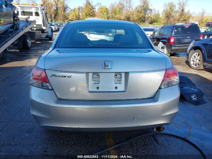 2009 Honda Accord 2.4 Lx-P VIN: 1HGCP26489A035506 Lot: 40822543