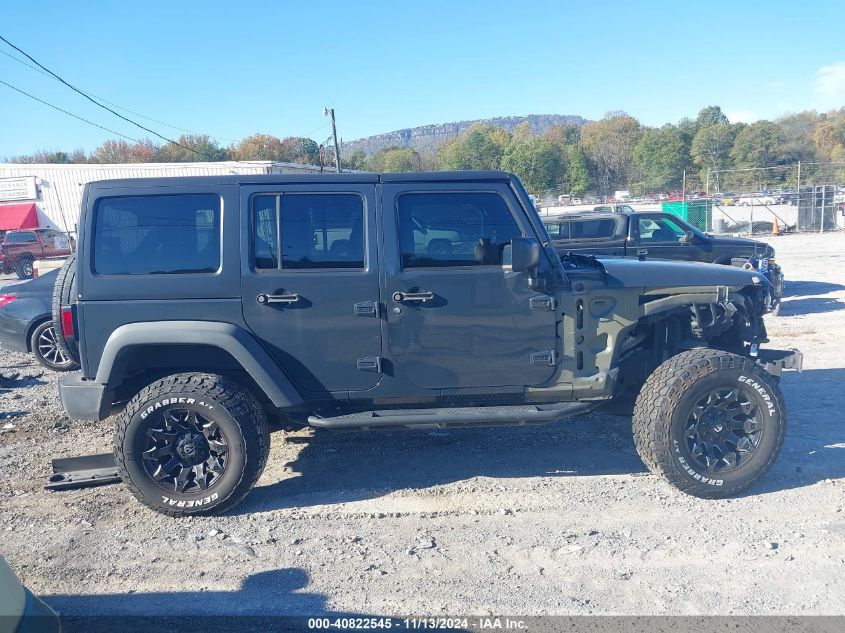 2017 Jeep Wrangler Unlimited Sport 4X4 VIN: 1C4BJWDG5HL606727 Lot: 40822545