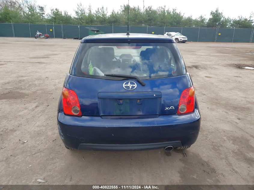 2005 Scion Xa VIN: JTKKT624350092322 Lot: 40822555