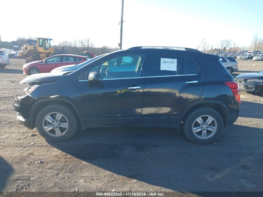 2019 Chevrolet Trax Lt VIN: KL7CJPSBXKB814274 Lot: 40822565