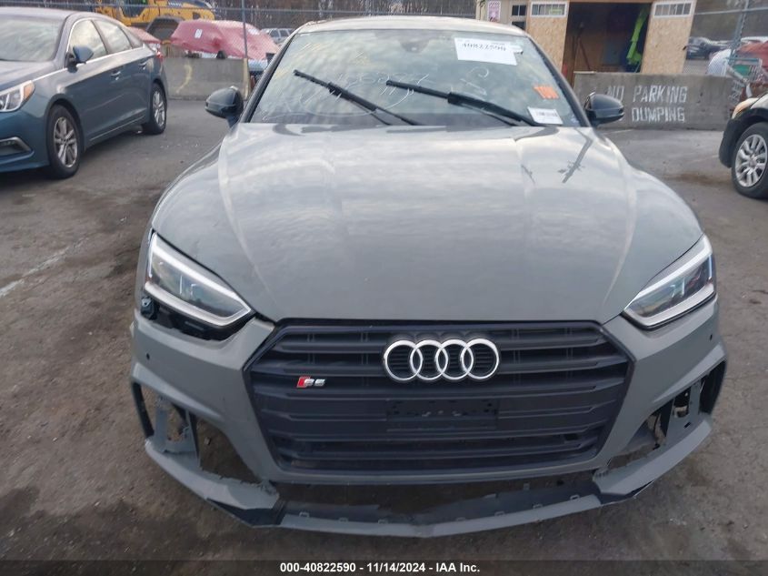 2019 Audi S5 3.0T Premium VIN: WAUB4CF58KA052942 Lot: 40822590