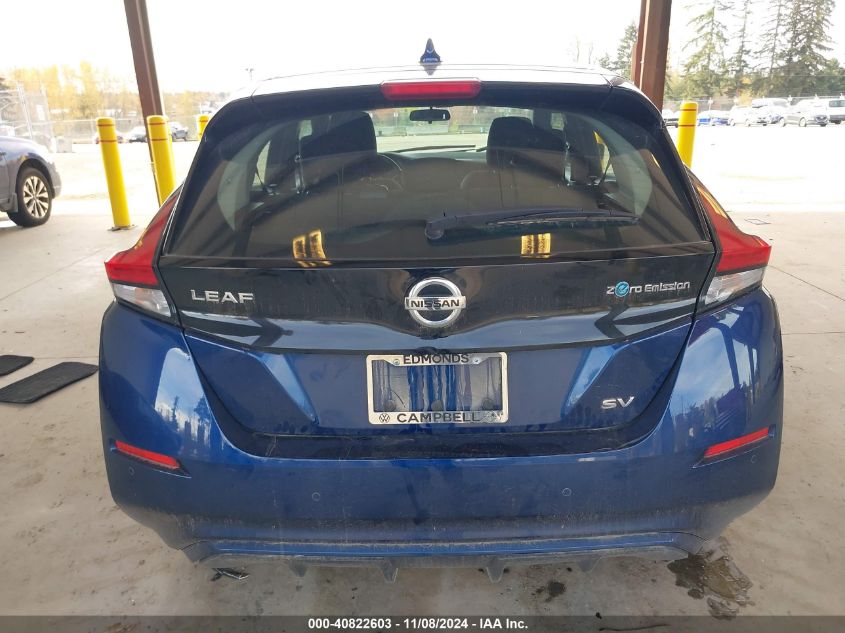 2022 Nissan Leaf Sv 40 Kwh VIN: 1N4AZ1CV6NC551441 Lot: 40822603