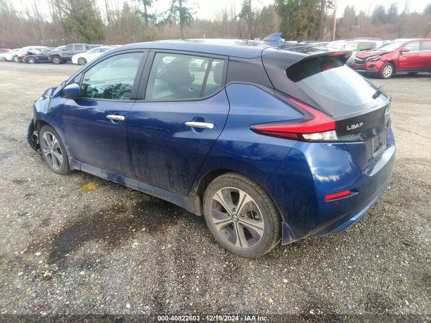 Vin: 1n4az1cv6nc551441, lot: 41312180, nissan leaf sv 40 kwh 20223
