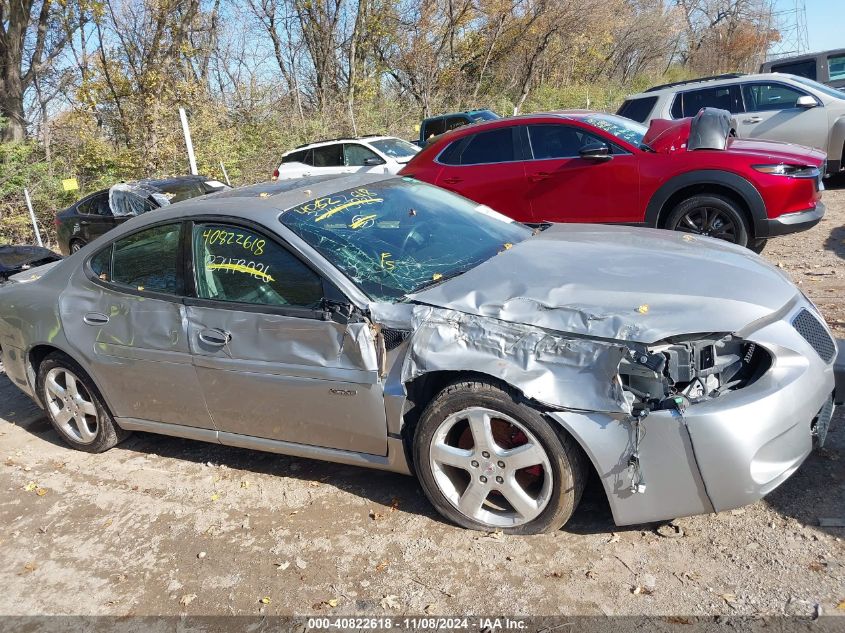 2008 Pontiac Grand Prix Gxp VIN: 2G2WC55C281111820 Lot: 40822618