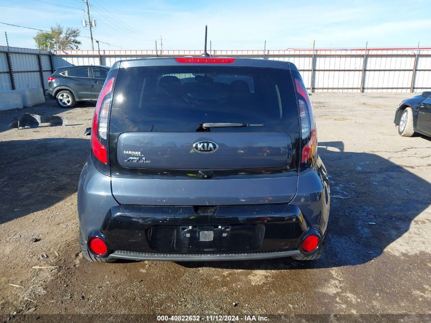 2016 Kia Soul + VIN: KNDJP3A52G7376180 Lot: 40822632