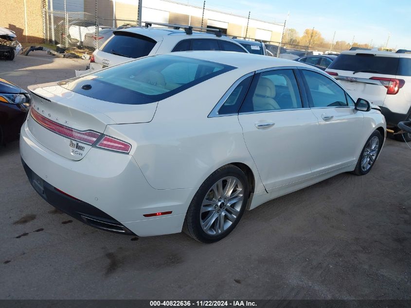 2013 Lincoln Mkz Hybrid VIN: 3LN6L2LU9DR801135 Lot: 40822636