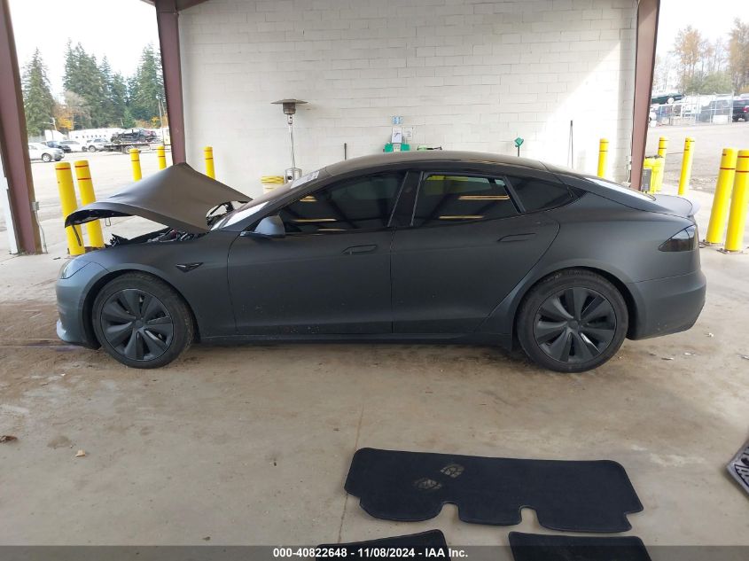 2023 Tesla Model S Dual Motor All-Wheel Drive/Standard Range VIN: 5YJSA1E56PF530498 Lot: 40822648