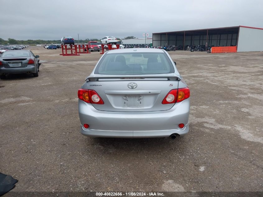 2010 Toyota Corolla S VIN: 1NXBU4EE5AZ319814 Lot: 40822656