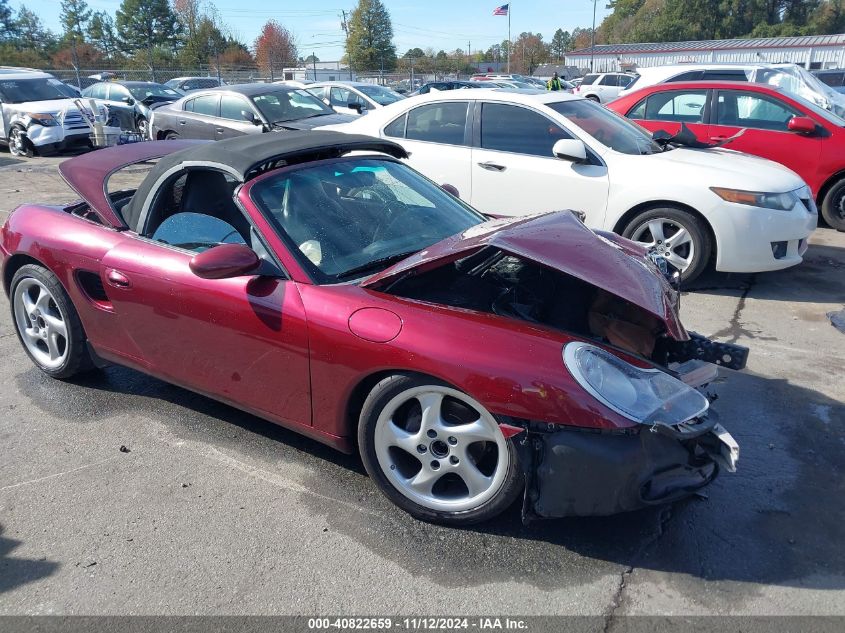 2000 Porsche Boxster VIN: WP0CA2987YU625059 Lot: 40822659