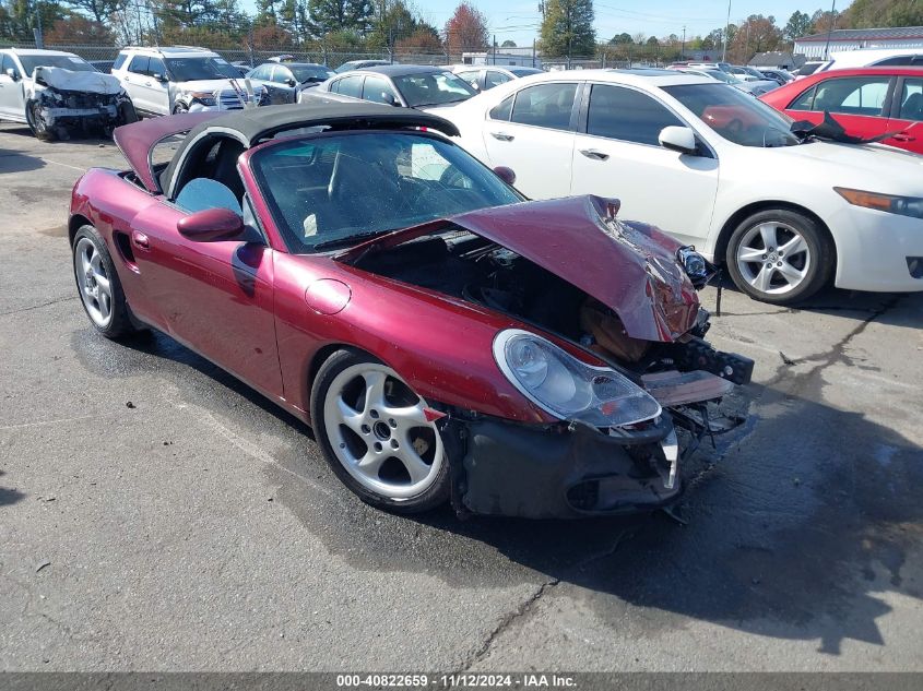 2000 Porsche Boxster VIN: WP0CA2987YU625059 Lot: 40822659