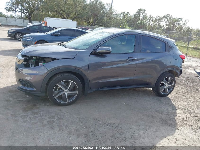 2022 Honda Hr-V 2Wd Ex VIN: 3CZRU5H53NM733831 Lot: 40822662