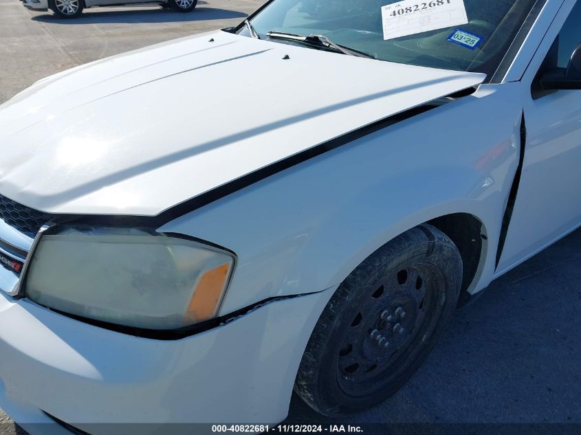 2014 DODGE AVENGER SE - 1C3CDZAB9EN235016