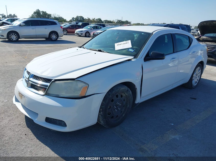 2014 DODGE AVENGER SE - 1C3CDZAB9EN235016