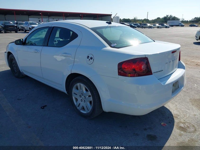 2014 DODGE AVENGER SE - 1C3CDZAB9EN235016