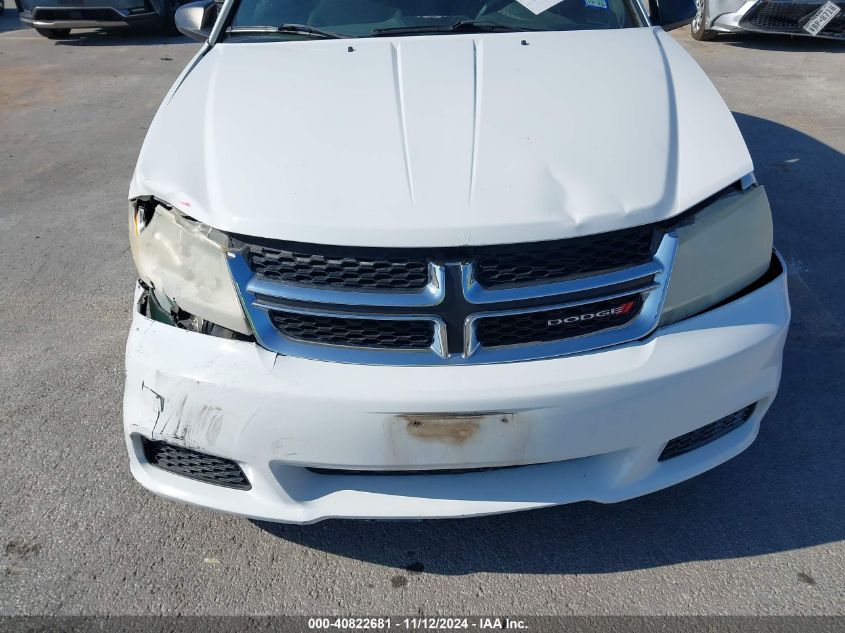2014 DODGE AVENGER SE - 1C3CDZAB9EN235016