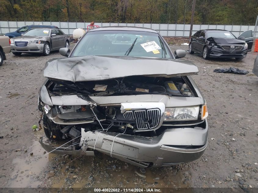 2000 Mercury Grand Marquis Ls VIN: 2MEFM75W7YX619386 Lot: 40822682