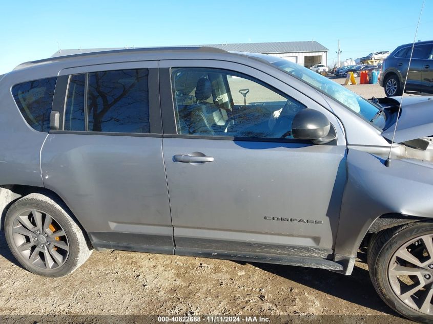 2017 Jeep Compass Sport Se Fwd VIN: 1C4NJCBA0HD141262 Lot: 40822688