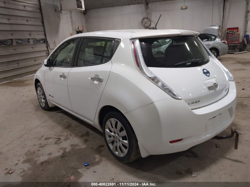 VIN 1N4AZ0CP1FC322663 2015 NISSAN LEAF no.3