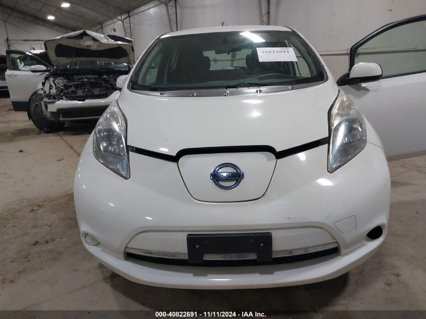 2015 Nissan Leaf S/Sv/Sl VIN: 1N4AZ0CP1FC322663 Lot: 40822691