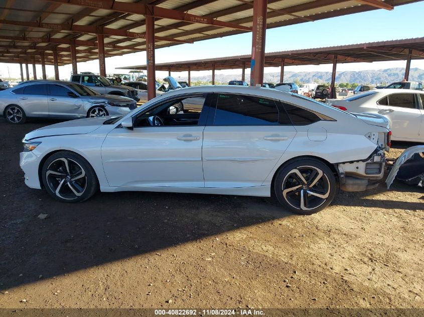 2018 Honda Accord Sport 2.0T VIN: 1HGCV2F3XJA050428 Lot: 40822692