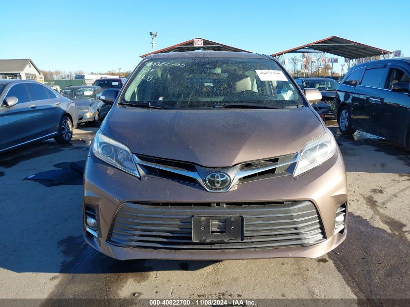 2018 Toyota Sienna Limited Premium 7 Passenger VIN: 5TDYZ3DC3JS906589 Lot: 40822700