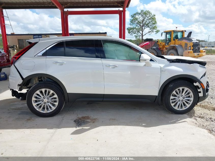 2024 Cadillac Xt4 Fwd Luxury VIN: 1GYAZAR48RF219203 Lot: 40822706