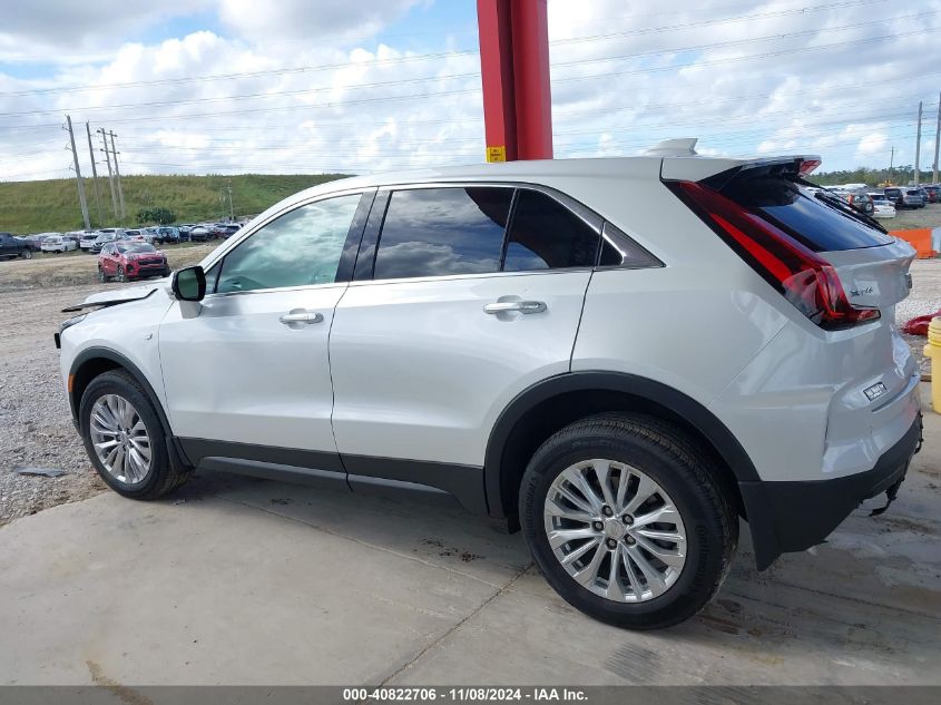 2024 Cadillac Xt4 Fwd Luxury VIN: 1GYAZAR48RF219203 Lot: 40822706